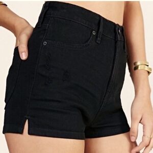 BDG Black Super High Rise Spade Pin Up 26